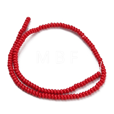 Synthetic Turquoise Beads Strands G-Z110-B01-2x4mm-02-1