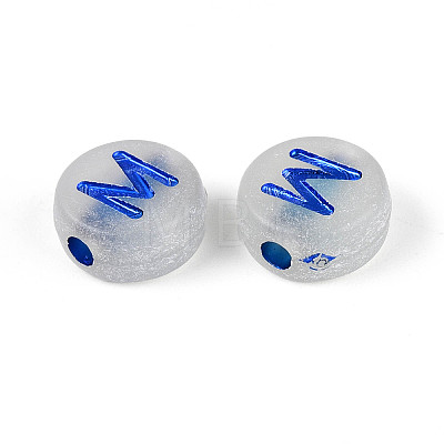 Luminous Frosted Acrylic Beads FACR-T008-02M-1