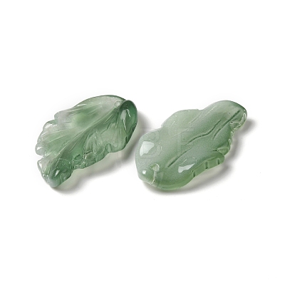 Dyed & Heated Glass Pendants X1-GLAA-B009-06A-1