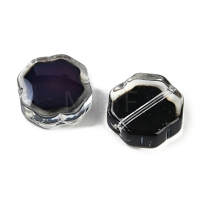 Two Tone Glass Beads GLAA-Z007-11A-1