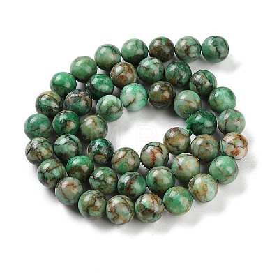 Natural Turquoise Dyed Beads Strands TURQ-U001-02E-1