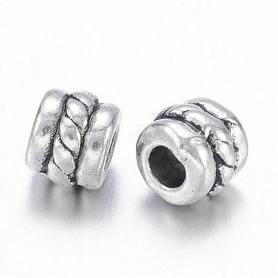 Tibetan Style Alloy Spacer Beads X-LF0447Y-NF-1