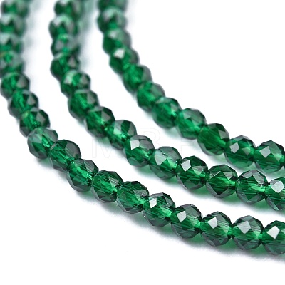 Glass Beads Strands G-K185-16C-1