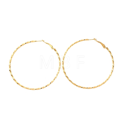 304 Stainless Steel Hoop Earrings EJEW-S250-01A-G-1