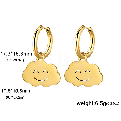 304 Stainless Steel Hoop Earrings FS-WG6A0FB-02-1