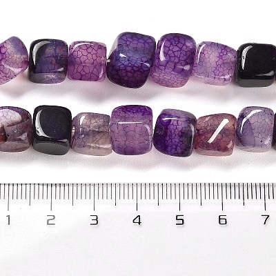 Natural Dragon Veins Agate Beads Strands G-NH0018-A01-01-1