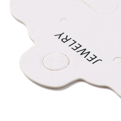 100Pcs Paper Jewelry Display Cards AJEW-Z021-02A-1
