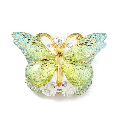 Polymer Clay Rhinestone Beads CLAY-NH0001-07A-1