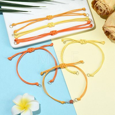 24Pcs Polyester Cord Bracelets Making AJEW-FS00006-1