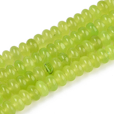 Dyed Natural White Jade Beads Strands X-G-T139-59A-12-1
