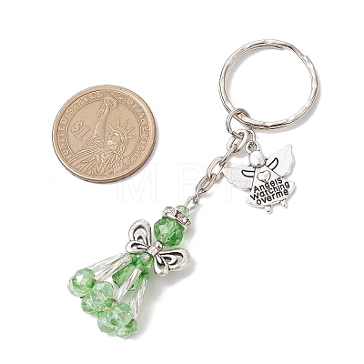 Glass Beaded Keychains KEYC-MZ00031-04-1