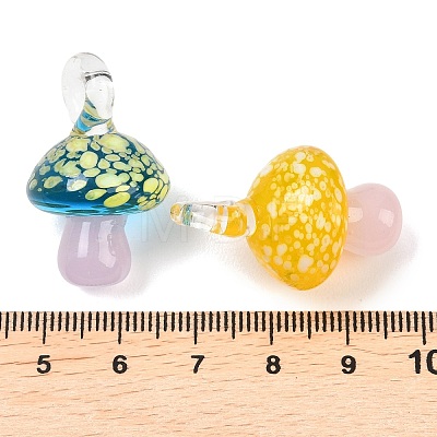 Handmade Lampwork Pendants LAMP-L083-04-1