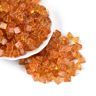 Picasso Transparent Glass Beads SEED-Q039-02M-1