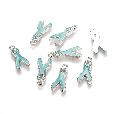 Alloy Enamel Pendants LS-EA546Y-4-1