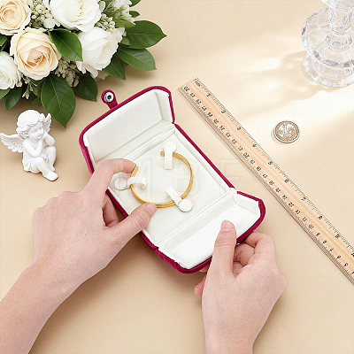 Velvet Bangle Packaging Boxes CON-WH0086-250-1