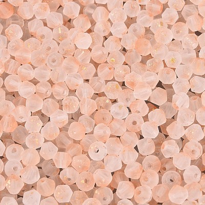 Frosted Glass Seed Beads SEED-N012-01G-1