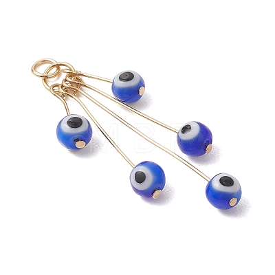Handmade Lampwork Pendants PALLOY-JF05232-1