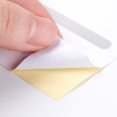 Self-Adhesive Paper Gift Tag Stickers DIY-P049-C02-1