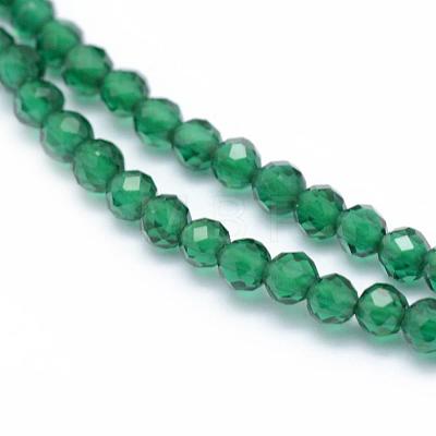 Synthetic Gemstone Strands G-E411-32C-2mm-1