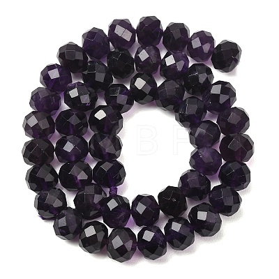 Natural Amethyst Beads Strands GG-CBA59DD-A01-6x10mm-1