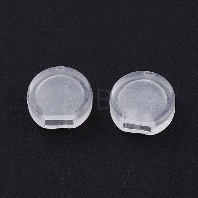 Comfort Silicone Earring Pads X-KY-G012-01-1