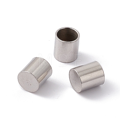 Tarnish Resistant 201 Stainless Steel Cord Ends X-STAS-G288-01C-P-1