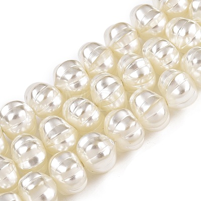 Transparent Spray Painted Glass Beads Strands GLAA-N001-42-1