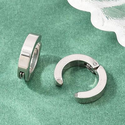 201 Stainless Steel Cuff Earrings EJEW-T056-01P-02-1
