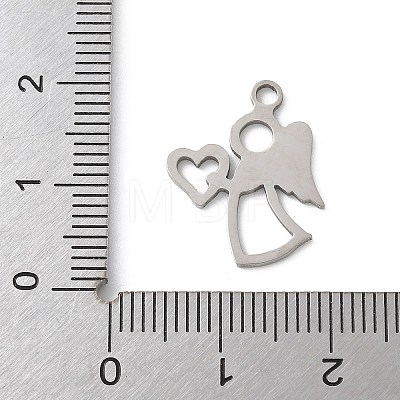 201 Stainless Steel Pendants STAS-S157-01D-P-1