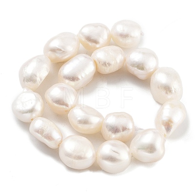 Natural Cultured Freshwater Pearl Beads Strands PEAR-P062-30B-1