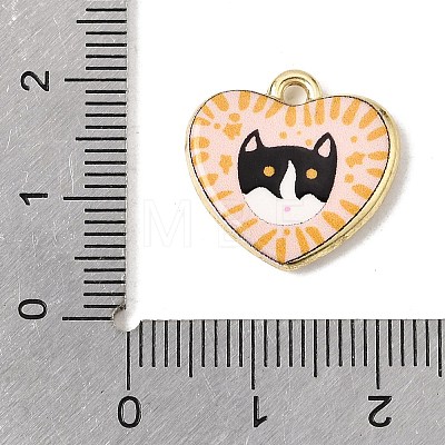 Printed Alloy Pendants ENAM-F160-06D-G-1