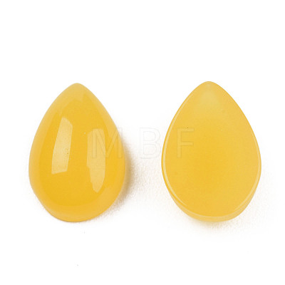 Opaque Resin Cabochons RESI-N022-08D-1