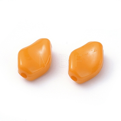 Opaque Acrylic Beads SACR-541-16-1