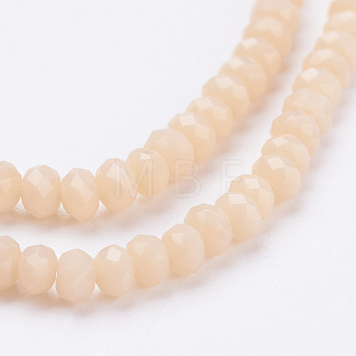 Electroplate Glass Beads Strands X-EGLA-R048-2mm-57-1