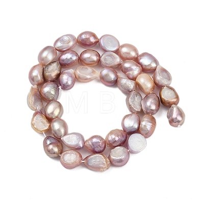 Natural Cultured Freshwater Pearl Beads Strands PEAR-P064-20C-02B-1