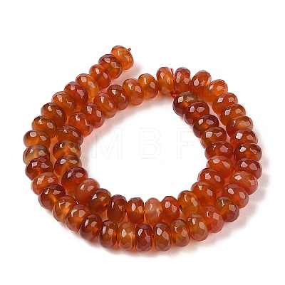 Natural Carnelian(Dyed & Heated) Beads Strands G-Q194-A01-01-1