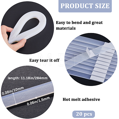 Hot Melt Glue Strips for Bookbinding FIND-WH0418-77B-1