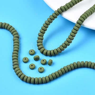 Handmade Polymer Clay Beads Strands LS-CLAY-N008-104-1