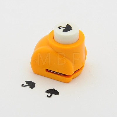 Mini Plastic Craft Punch Sets for Scrapbooking & Paper Crafts AJEW-F003-04-1