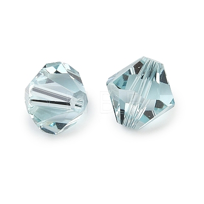 Transparent Imitation Austrian Crystal K9 Glass Beads GLAA-L048-03-02-1