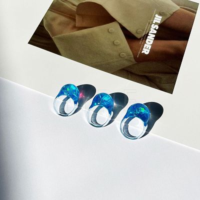 Resin Finger Rings FS-WGCFED9-14-1