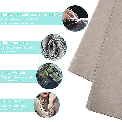 EMF Protection Fabric AJEW-WH0314-712C-01-1