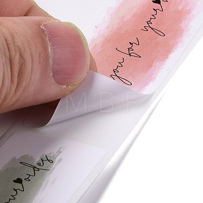 Self-Adhesive Paper Gift Tag Youstickers X-DIY-K039-03A-1