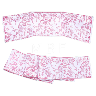 Printed Plastic Chinoiserie Mahjong Card Protector Cover AJEW-WH0709-445B-1