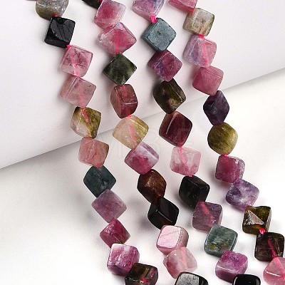 Natural Tourmaline Beads Strands G-T140-04B-1