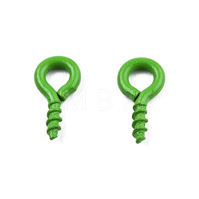 Spray Painted Iron Screw Eye Pin Peg Bails IFIN-N010-002A-06-1