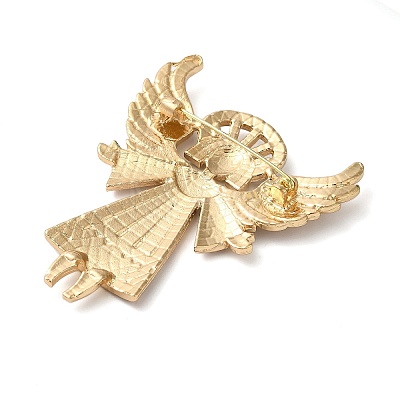 Alloy Angel Brooch JEWB-B022-02G-02-1