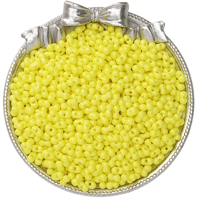 Baking Paint Glass Seed Beads PW-WG4BBF0-03-1