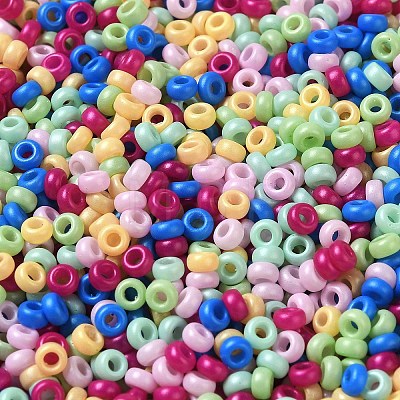 Baking Paint Glass Seed Beads SEED-P006-03A-13-1