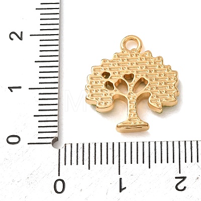 304 Stainless Steel Rhinestone Pendants SA-CBA59D3-04G-02-1